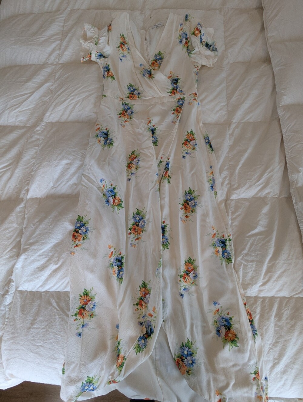 Madewell Open Front Floral Dress 4